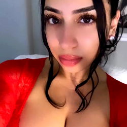 Sexy OnlyFans Model Rocky in Erotic Red Lingerie