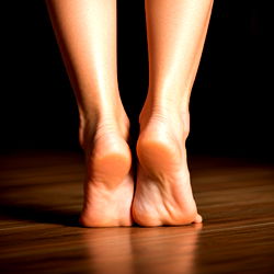 Skin-tight foot massage and care