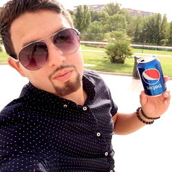 Andres Beltran from Madrid - Casual Post with Pepsi