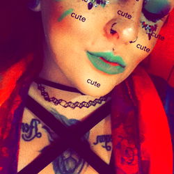 Stylish Omaha Model Showcasing Elegant Makeup and Cosplay