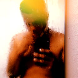 Candid Portrait of Dcrossbones in a Shower