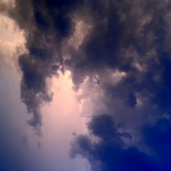 Stormy Skies with Dark Clouds