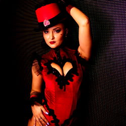 Sensational Ashley: The Elegant Burlesque Dancer