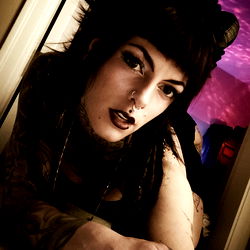 Onlyfans Model in Gothic Fashion