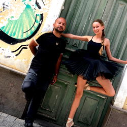 Model Shoot with Ballerina