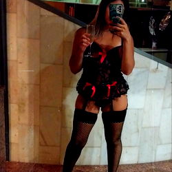 AyeXXX, the Elegant Onlyfans Model, Showcasing Her Stripper Outfit