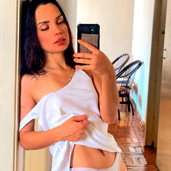 Sexy Woman Posing in Bikini