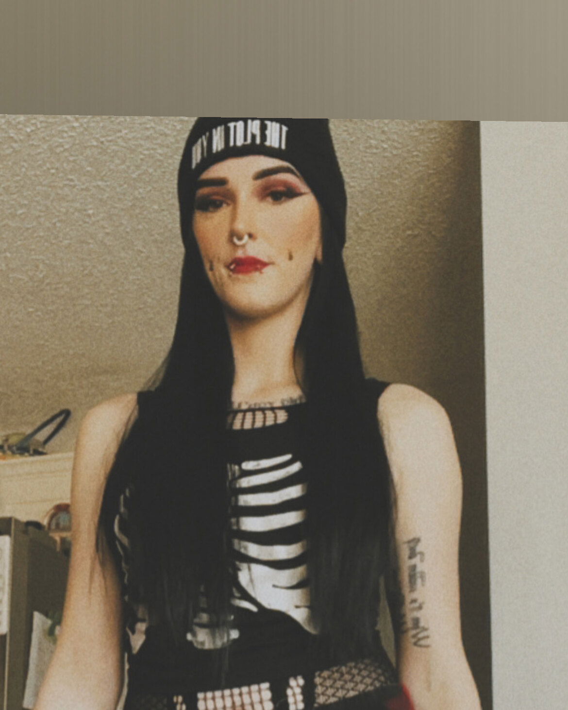 Gothic goddess photo