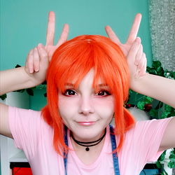 Fashionable Gamer Cosplaying as Hatsune Miku with Dual Personality