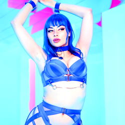 💙Jewelz Blu TOP .1%💙CYBER WAIFU💙 photo