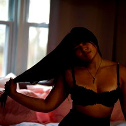 April, an OnlyFans model from Indiana