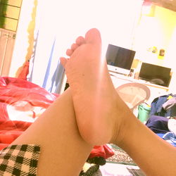 A Relaxed Feet Moment