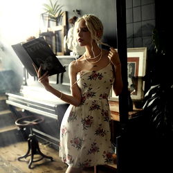 Moonlit Pearl 🤍 photo