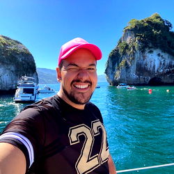Andres Thicc - Posing for a Selfie at Puerto Vallarta