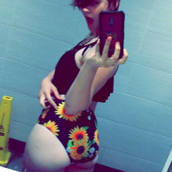 A Model's Bathing Suit Selfie