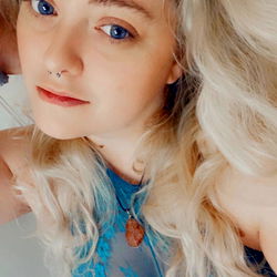 Vibrant Model Posing for OnlyFans