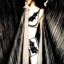 Elegant OnlyFans Model in Lingerie