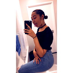 Ambss Strikes a Pose in Bathroom