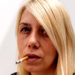 A Woman With a Cigarette