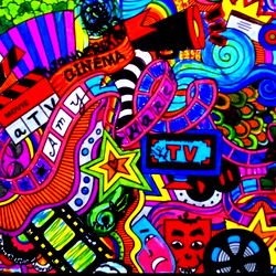 Vibrant Graffiti Artwork