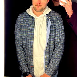 Man in Casual Attire Posing for a Selfie