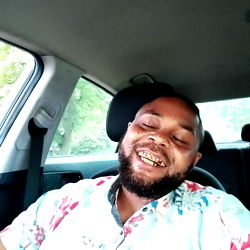 Jovial Man in The Land: A Funny and Relaxed Scene