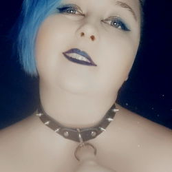 Aphroditerose - A Model in Blue and Purple