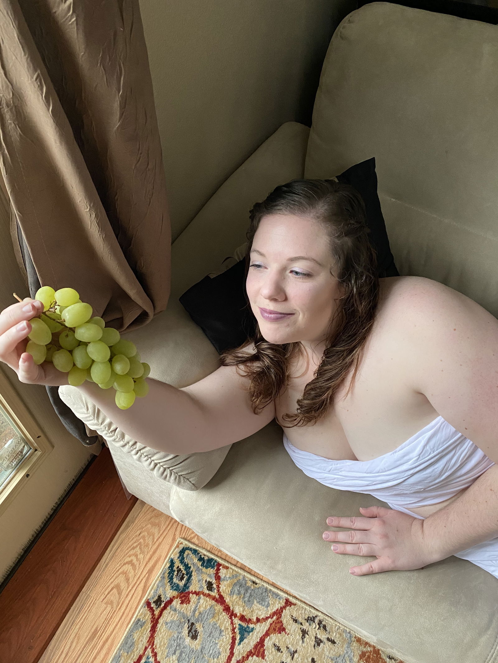 Nerdy girl next door photo