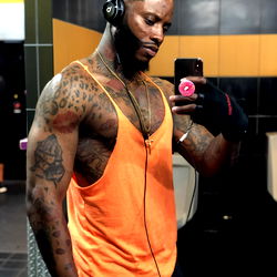 Shy, Fit Model at Gym