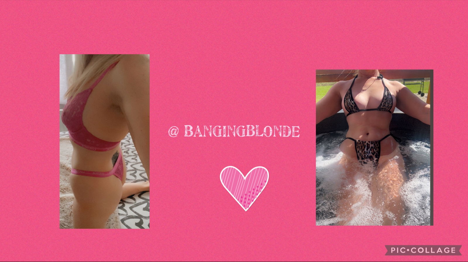 Banging blonde photo