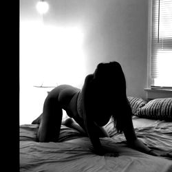 OnlyFans Model Ali in Bedroom Scene