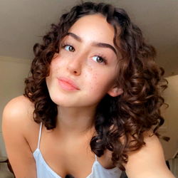 Gorgeous Woman with Wavy Hair, 