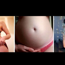 Allexxa Pregnant Belly photo