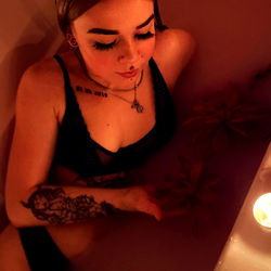 Alexis in a Bathtub