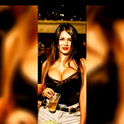 Turca Model at Night Event