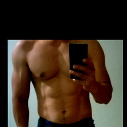 Europa Model Stuardo Showing off Abs