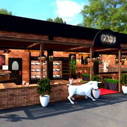 Outdoor Kiosk Display for CosmosCookie at an Event or Market