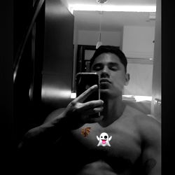 Fitness Model Showcasing a Muscular Physique