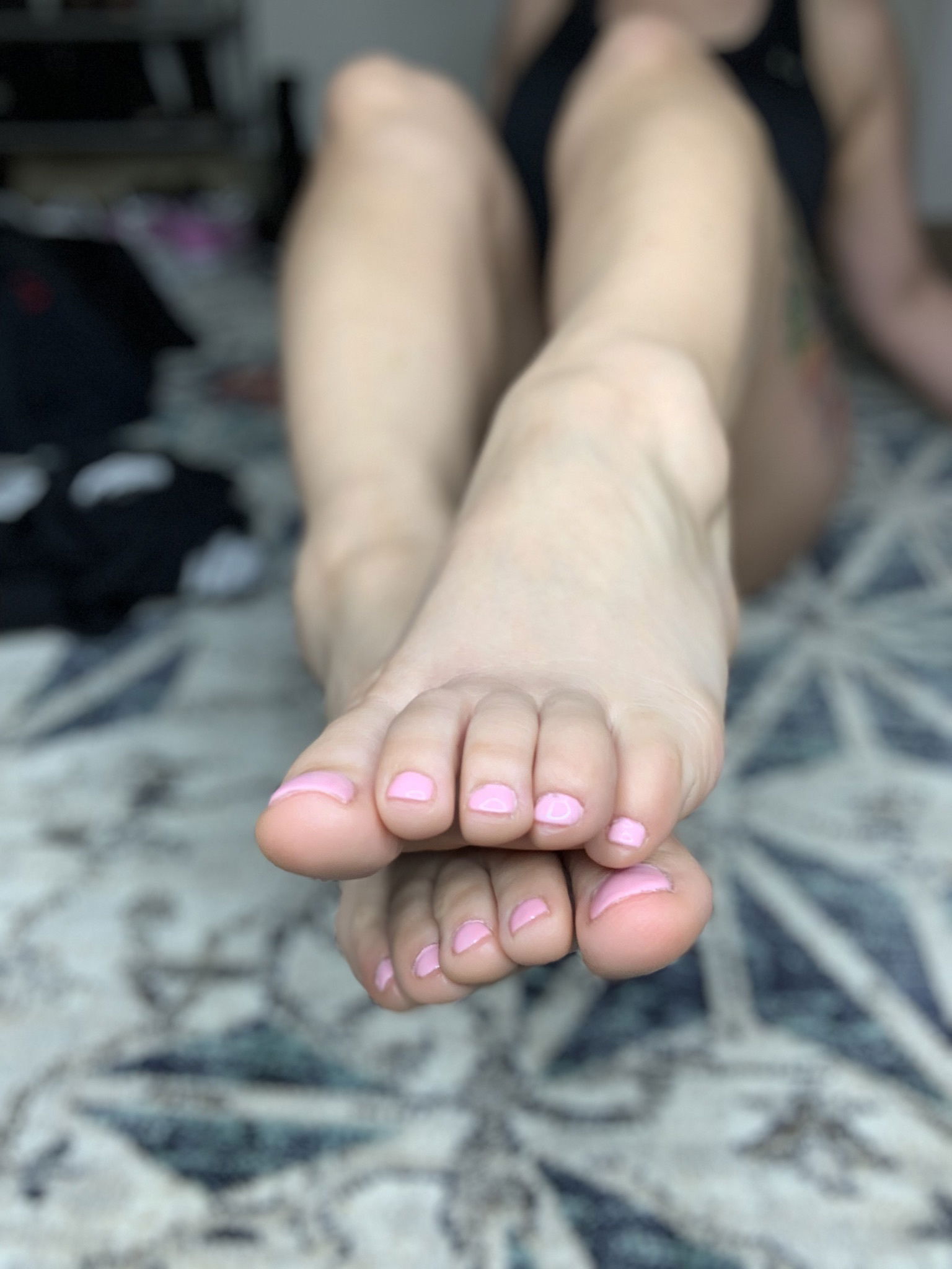 That angry foot girl photo