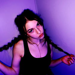 Model in Black and White