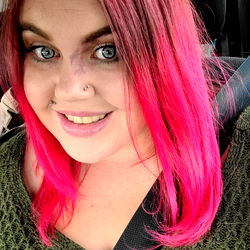 Luscious Lola's Vibrant Pink Hair