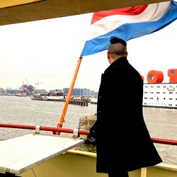 Seaside Scene with a Person