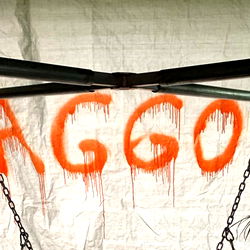 Candid Shot of Model Alpha Faggot in Casual Pose at Event