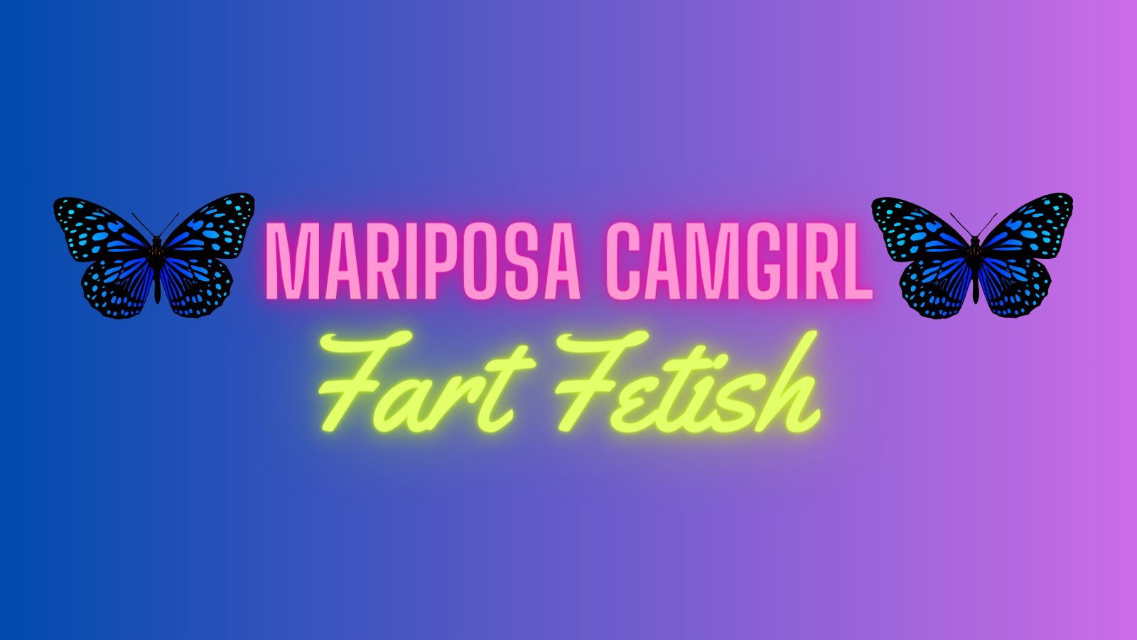 MARIPOSA Fart Fetish photo