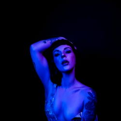  Lucy Bloom - Blue Light Photoshoot | Cleveland/Erie, ON