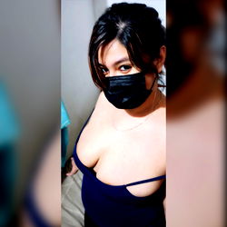 Asuncion Paraguay Model Awaki in Racy Black Tank Top