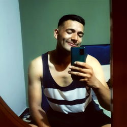 Walter from Paraguay - A Tank Top and Shorts Photoshoot