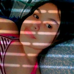 Girl in Black and White