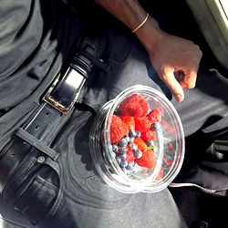 OnlyFans Model PAW Sharing a Snack