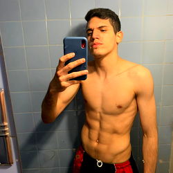 Alejo Rod, fitness enthusiast in black and white